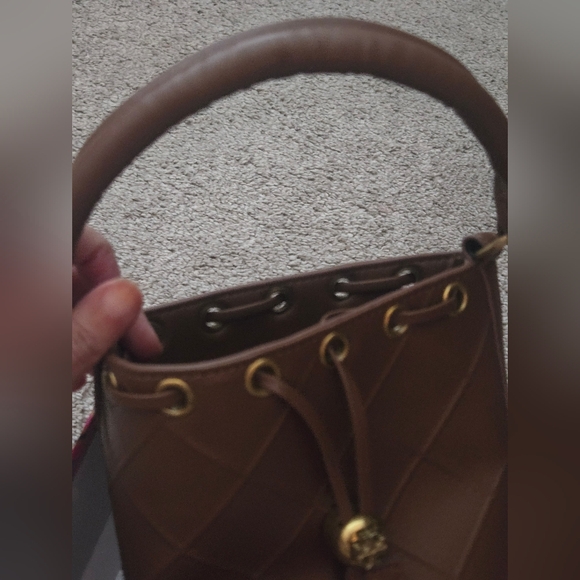 Brown Quilted Women's Bag - Picture 2 of 16